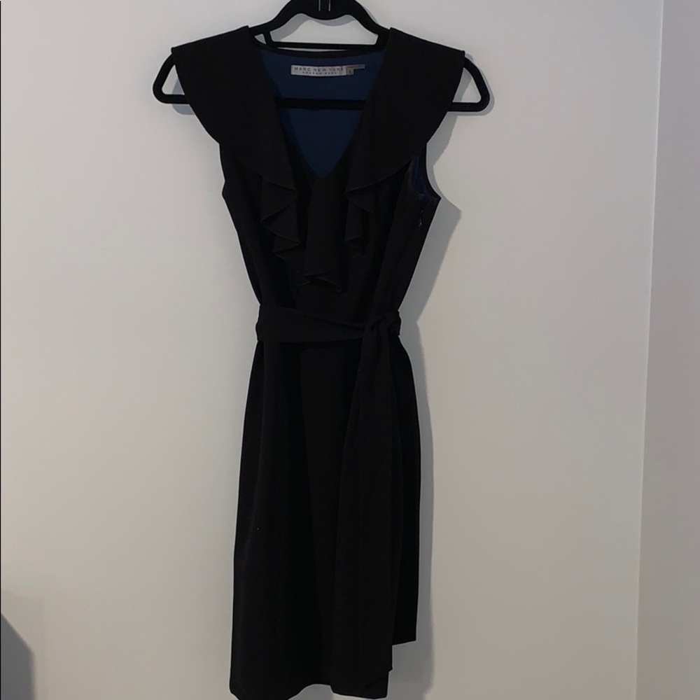 Andrew Marc: Black Dress With Belt